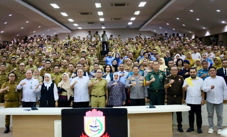 Rakor Bersama Appi-Aliyah, Danny Pomanto Harap Pertahankan Prestasi Kota Makassar