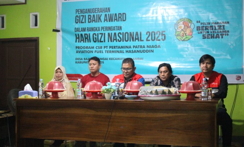 Pertamina Patra Niaga Sulawesi Gelar “Gizi Baik Award” Untuk Peringati Hari Gizi Nasional 2025