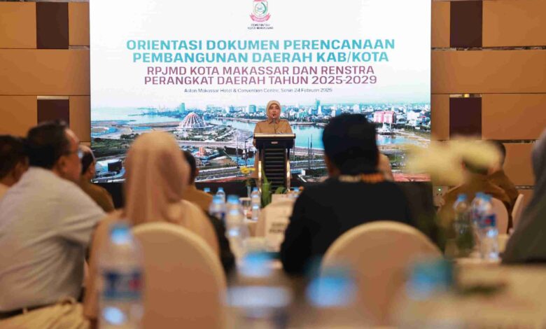 Wakil Wali Kota Aliyah Mustika Ilham Buka Orientasi Dokumen RPJMD dan Renstra Perangkat Daerah Kota Makassar