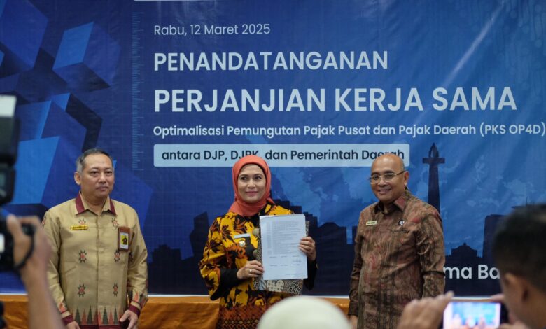 DJP Sulselbartra Jalin Kerja Sama Pajak Program OP4D dengan 19 Pemda