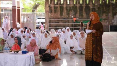 Buka Puasa Bersama di Masjid Jami Kerung-Kerung, Aliyah Mustika Ilham Teguhkan Nilai Kebersamaan