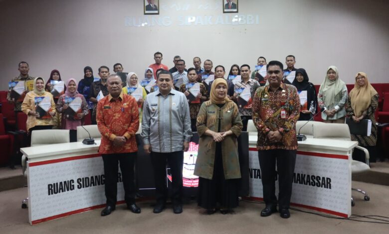 20 Pegawai Mutasi Masuk Resmi Bergabung di Pemkot Makassar