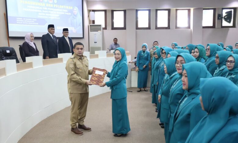 Ini Harapan Munafri Arifuddin Kepada Pengurus Baru TP PKK, Dekranasda, dan Pokja Bunda PAUD