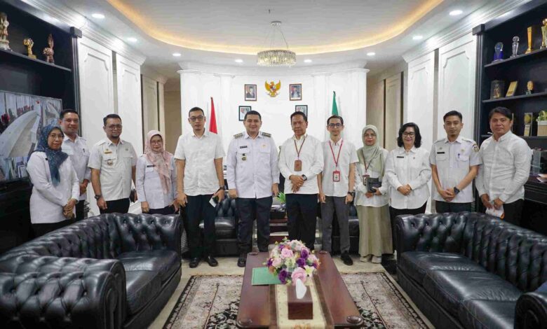 Wali Kota Munafri Bersama Kepala BPS Makassar Bahas Pembangunan Berbasis Data