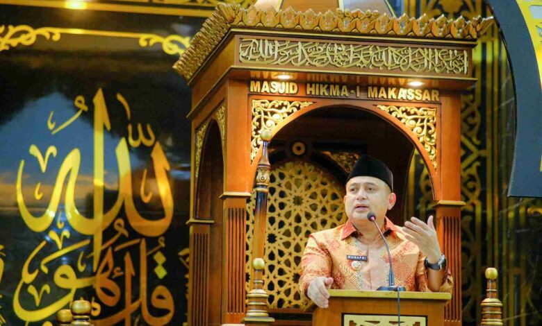 Munafri Arifuddin Hadiri Buka Puasa di Masjid Hikmah, Dorong Masjid Jadi Tempat Pendidikan Al-Qur’an