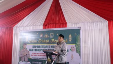 Buka Puasa di Polrestabes Makassar, Munafri Arifuddin Apresiasi Dukungan Forkopimda