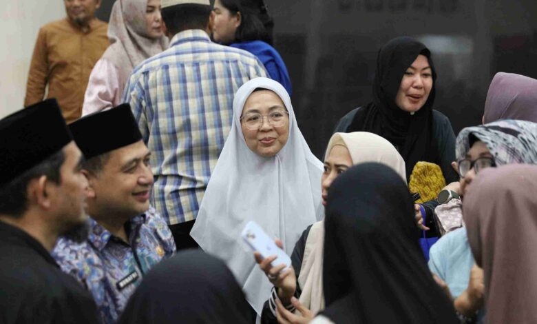 Melinda Aksa Dampingi Munafri Arifuddin Buka Puasa Bersama Teman Lama di Rujab Wali Kota Makassar