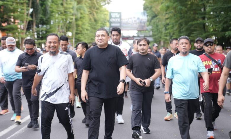 Wali Kota Munafri Hadiri CFD Perdana Usai Idul Fitri, Ajak Warga Jaga Gaya Hidup Sehat