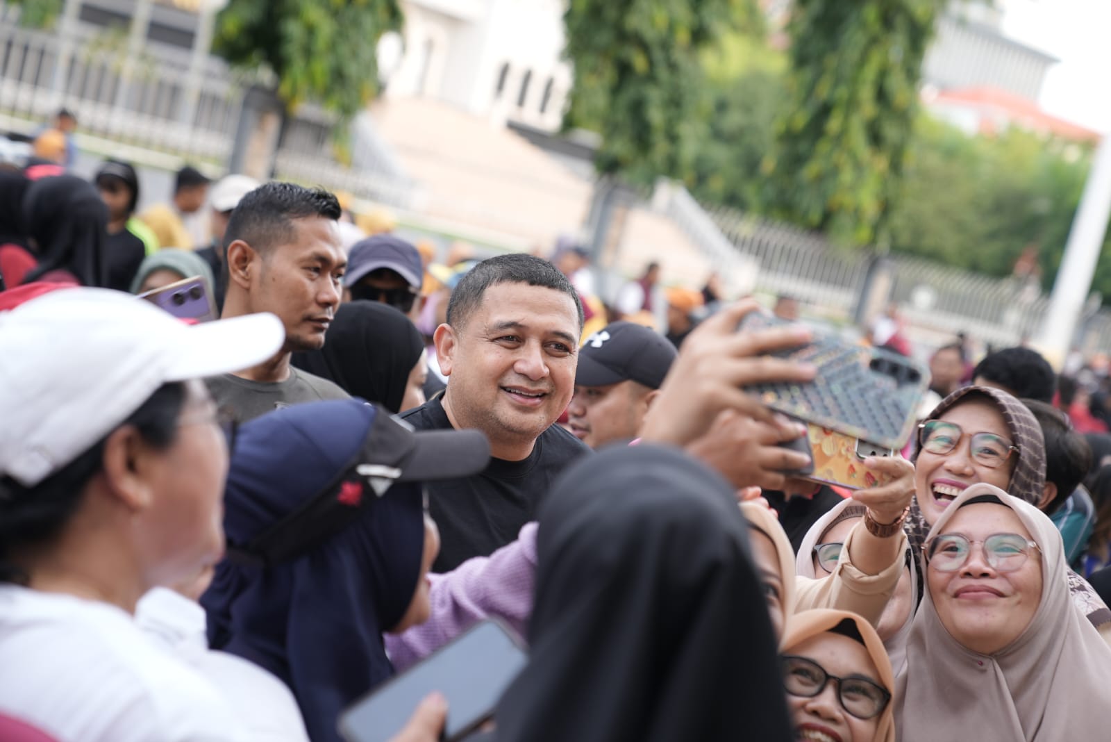 Wali Kota Munafri Hadiri CFD Perdana Usai Idul Fitri, Ajak Warga Jaga Gaya Hidup Sehat