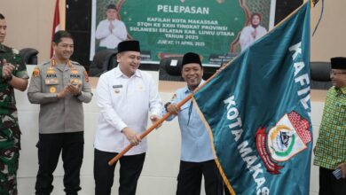 Lepas Kafilah STQH 2025, Wali Kota Munafri Harap Raih Juara