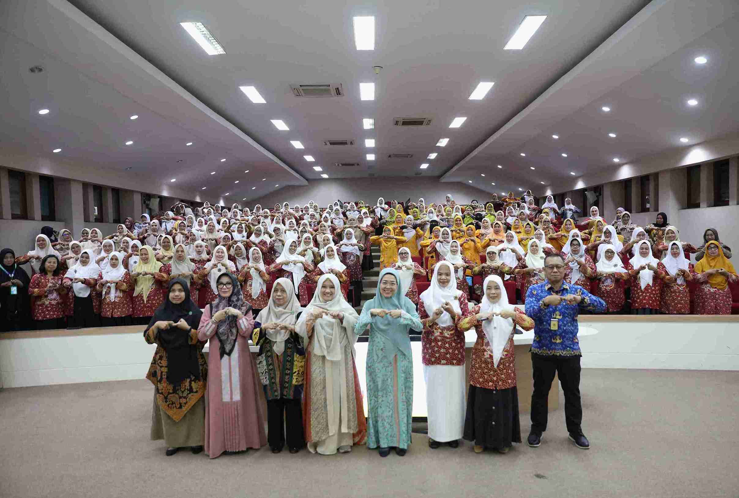 Pokja Bunda PAUD Makassar Bersama IGTKI-PGRI Perkuat Sinergitas, Titin Florentin: Wujudkan PAUD Holistik