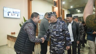 Kunker di Sulsel, Wali Kota Makassar Munafri Arifuddin Jemput KSAL Muhammad Ali di Lanud Sultan Hasanuddin