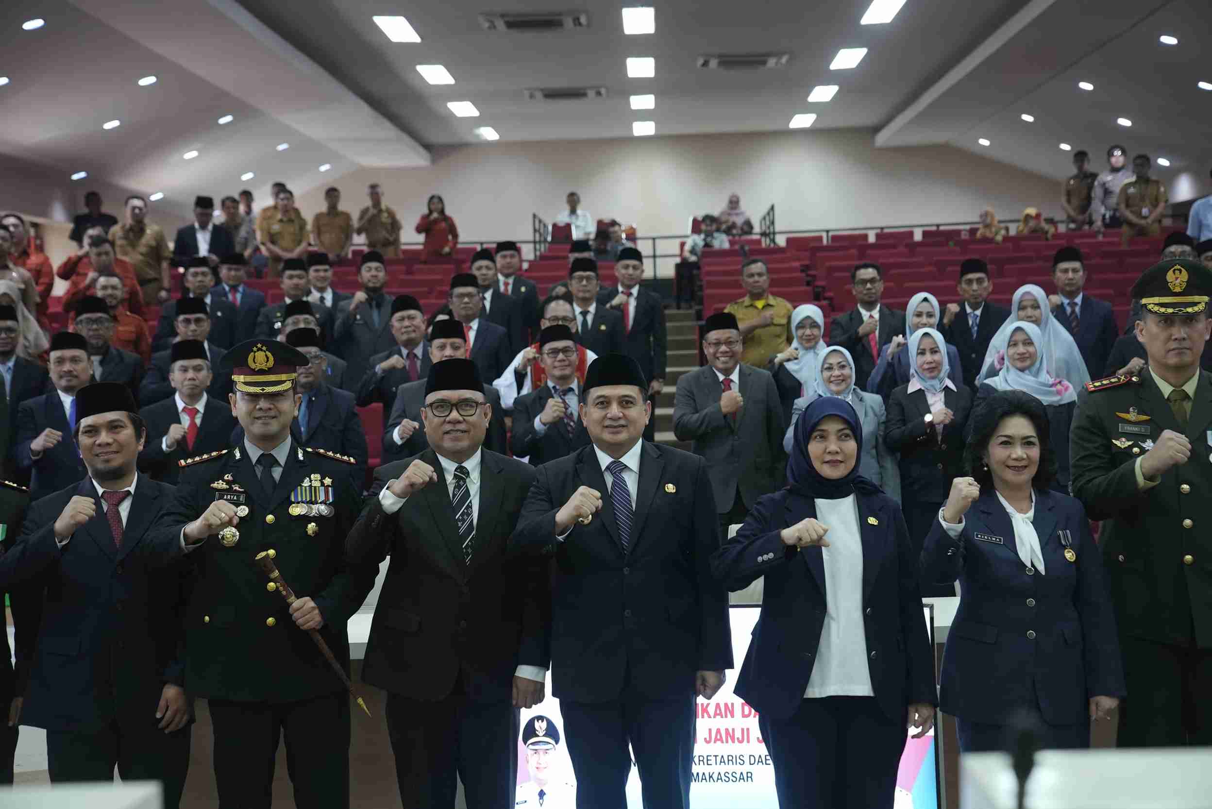 Wali Kota Munafri Lantik Nielma Pj Sekda Makassar