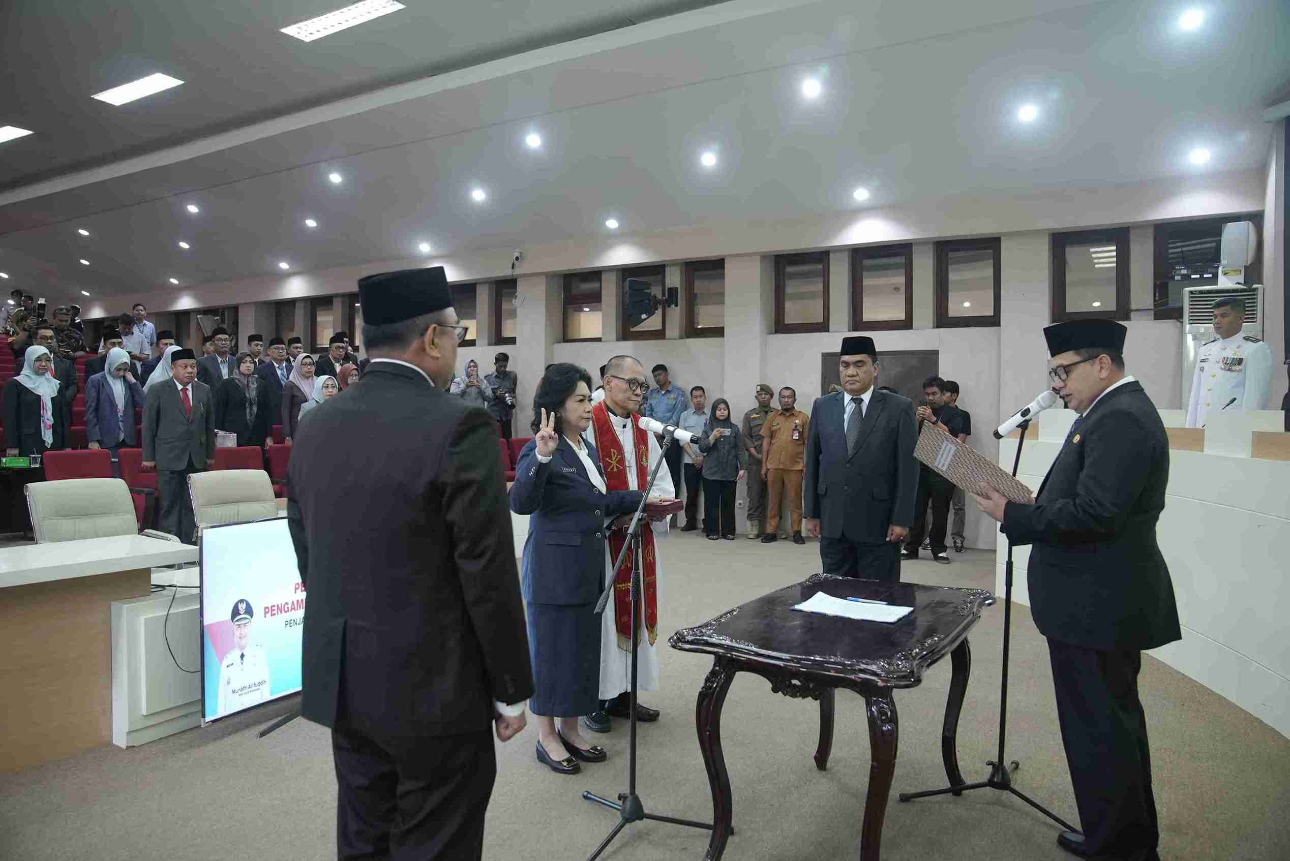 Wali Kota Munafri Lantik Nielma Pj Sekda Makassar