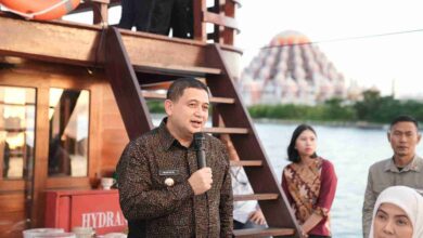 Jamu Rombongan Kementrian Hukum RI dan Ikatan Notaris Indonesia Sulsel, Munafri Perkenalkan Potensi Wisata Bahari dan Kuliner Kota Makassar