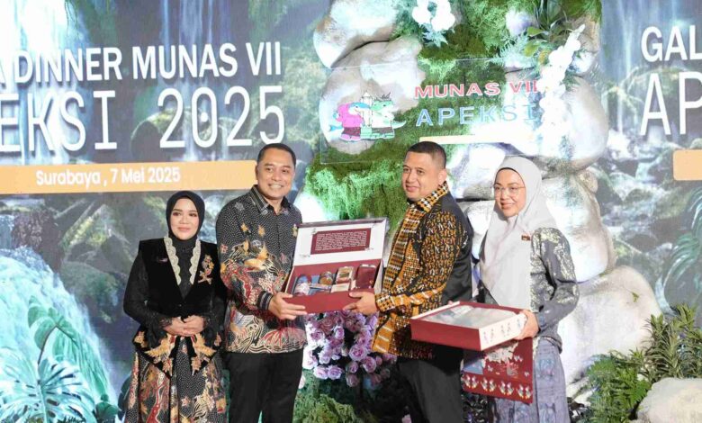 Hadiri APEKSI 2025, Munafri-Melinda Gala Dinner Bersama Wali Kota se-Indonesia