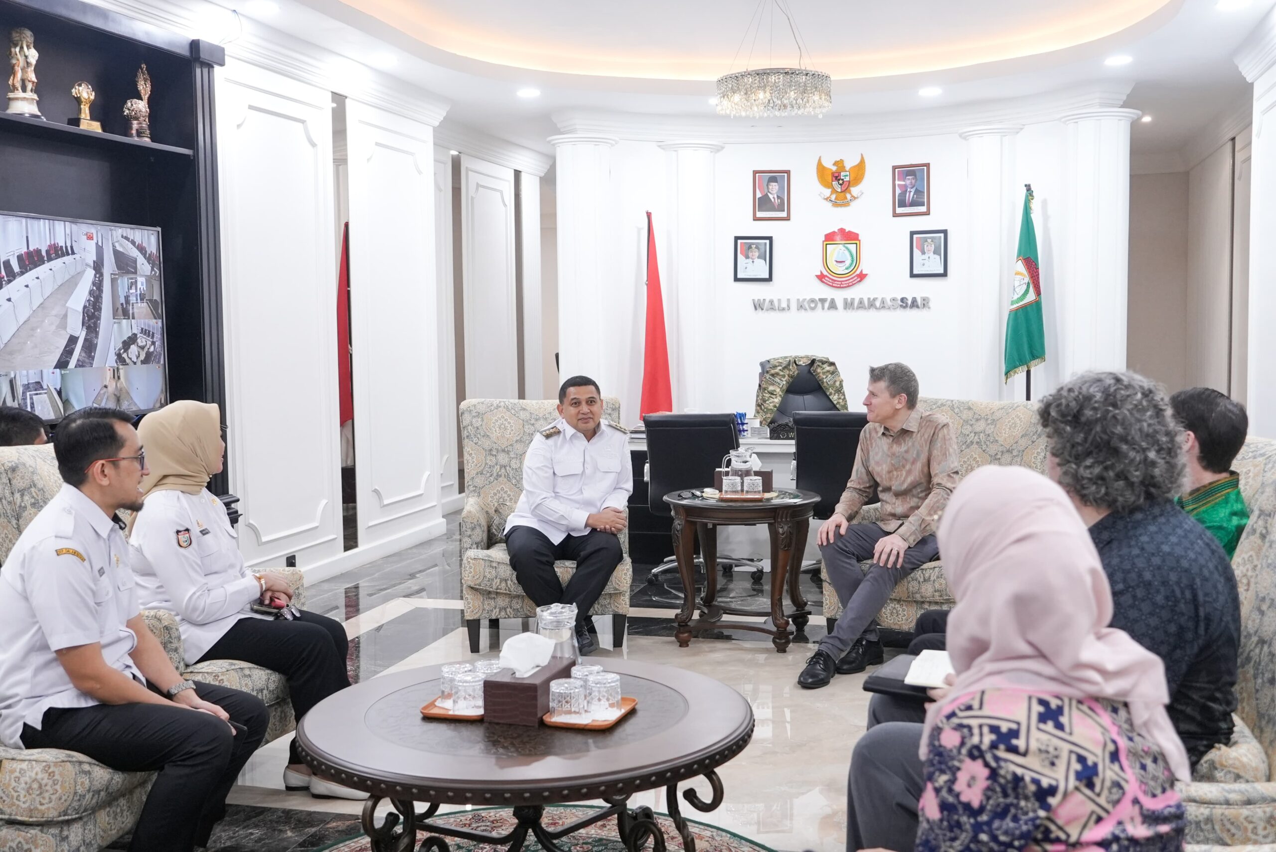 Pererat Hubungan, Dubes Australia Kunjungi Munafri Arifuddin Bahas Peluang Kerjasama