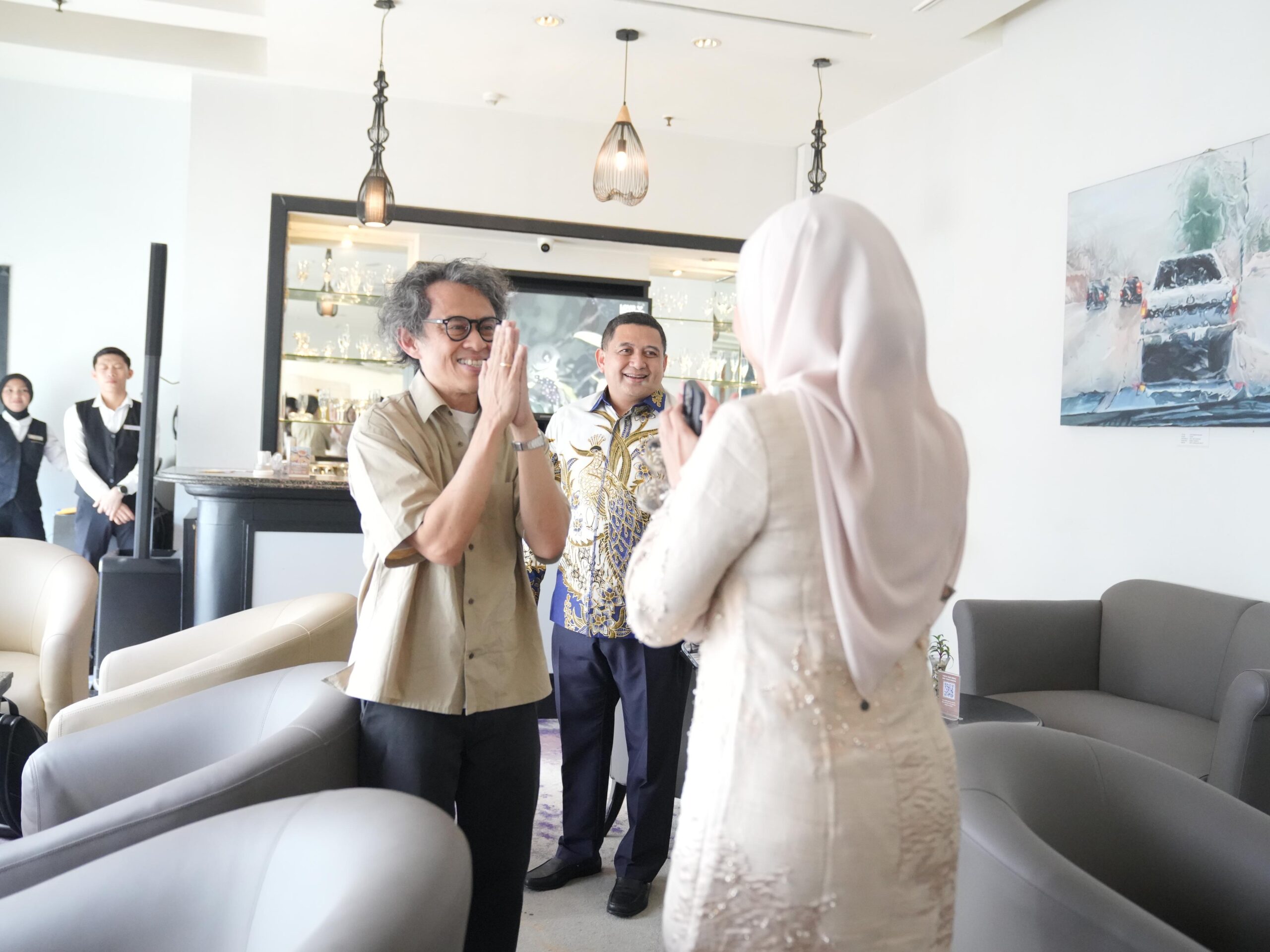 Munafri-Riri Riza Diskusi Bahas Penguatan Program Lewat Industri Kreatif