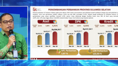 Pertumbuhan Ekonomi Sulsel Tembus 5,78 Persen, Stabilitas Sektor Keuangan Jadi Fondasi Kuat