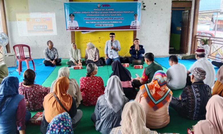 DP3A Makassar Resmikan Shelter Warga Sambung Jawa untuk Perlindungan Perempuan