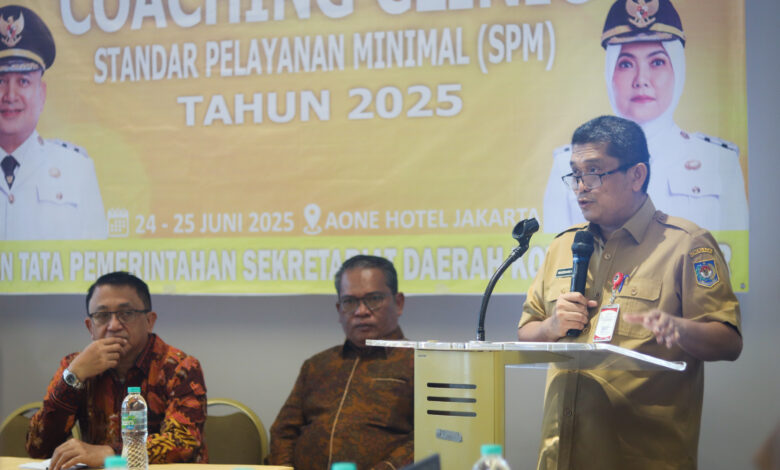 Upaya Tingkatkan Kualitas Pelayanan, Pemkot Makassar Gelar Coaching Penyusunan Laporan SPM