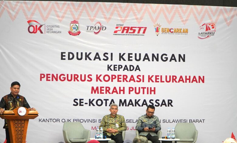 Kolaborasi OJK dan Diskop UKM: Meningkatkan Literasi Keuangan Pengurus Koperasi Kelurahan Merah Putih di Makassar