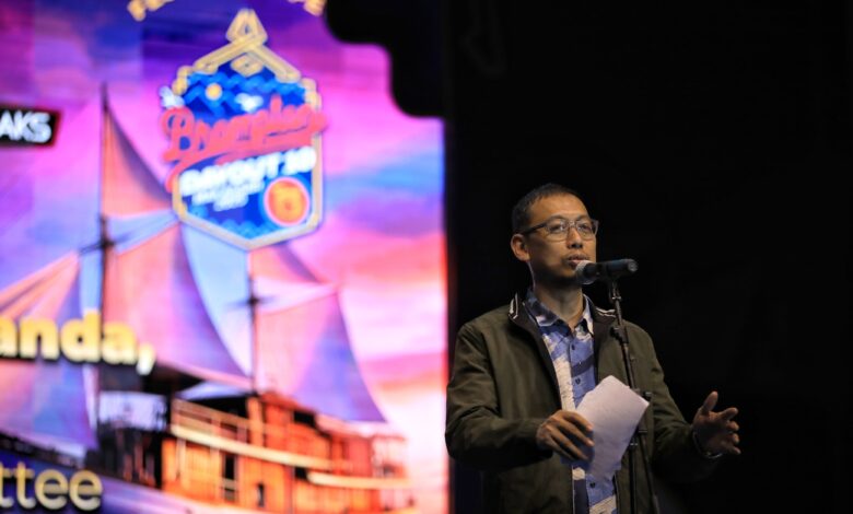 Gala Diner Festival Sepeda, Sekda Zulkifly Paparkan Sejarah Makassar hingga Iklim Investasi Kota