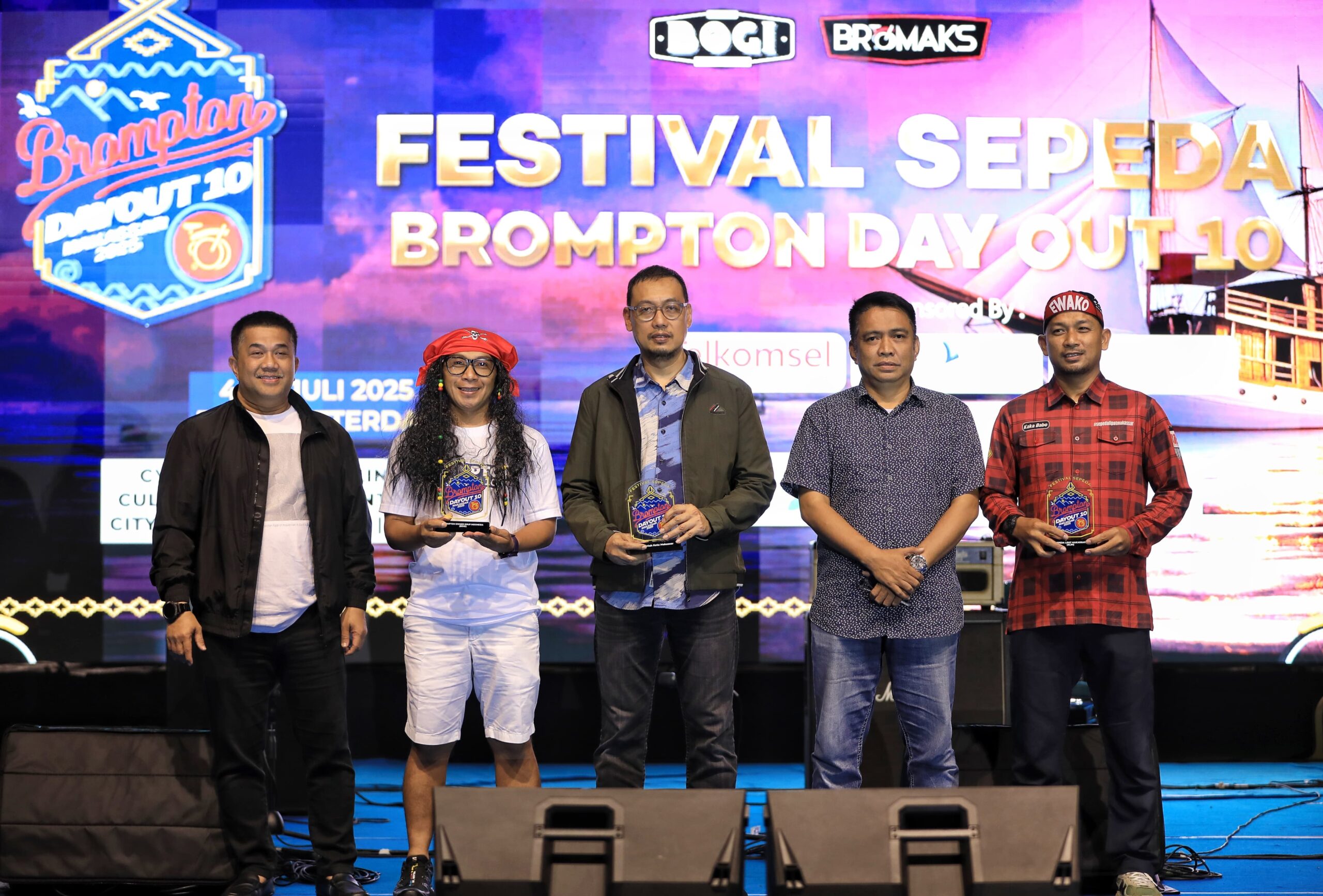 Gala Diner Festival Sepeda, Sekda Zulkifly Paparkan Sejarah Makassar hingga Iklim Investasi Kota