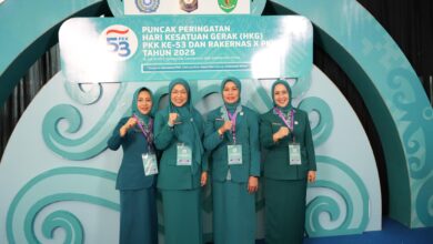 Melinda Aksa Hadiri Puncak HKG ke-53 dan Rakernas X PKK di Samarinda: Perkuat Peran PKK sebagai Mitra Strategis Pemerintah
