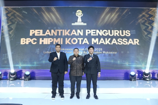Appi-Aliyah Ajak Pengurus HIPMI Jadi Motor Penggerak Ekonomi dan Pembangunan Kota