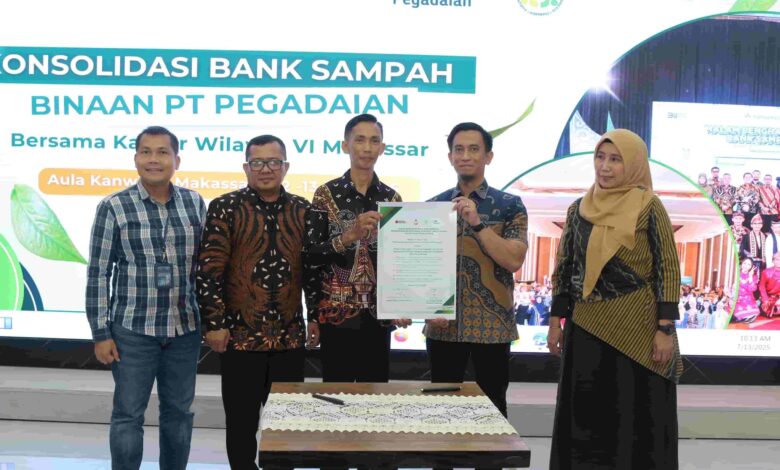 Pemkot Makassar – Pegadaian Dorong Tabungan Emas dari Sampah