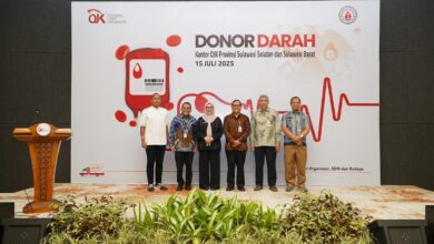 OJK Sulsel Sulbar dan UPTD Provinsi Sulawesi Selatan Kolaborasi dalam Kegiatan Donor Darah