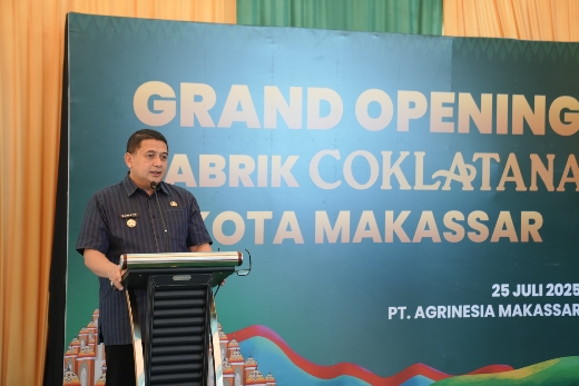Pabrik PT Agrinesia Raya Beroperasi, Munafri Dorong Peningkatan Ekonomi dan Lapangan Kerja