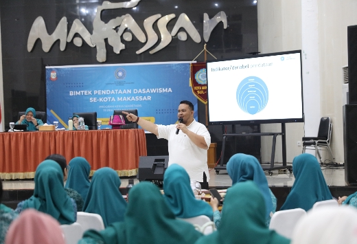 TP PKK Makassar Matangkan Sistem Pendataan Keluarga Terintegrasi Lewat Bimtek Dasawisma