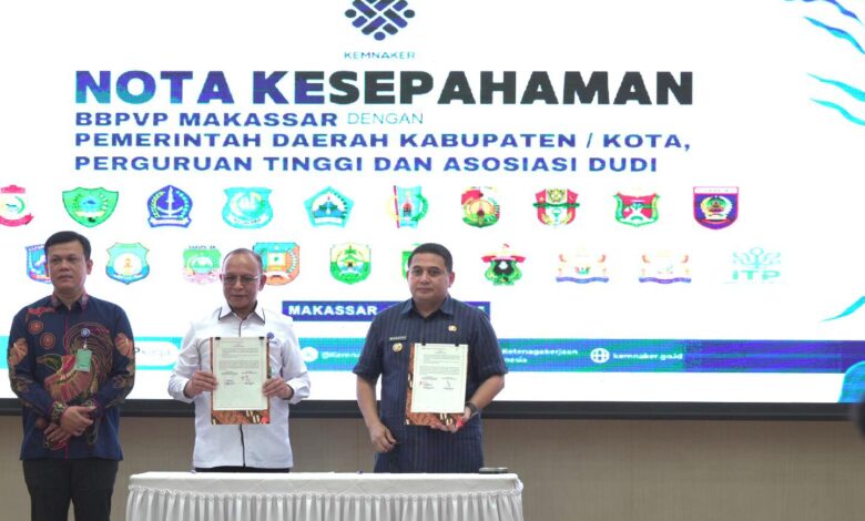 Disaksikan Menaker RI, Pemkot Teken MoU dan Buka Peluang Kerja bagi Disabilitas