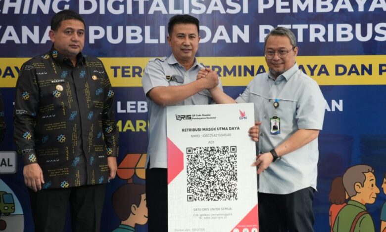 Naik Bus di Terminal Makassar dan Belanja di Pasar, Resmi Berlaku QRIS