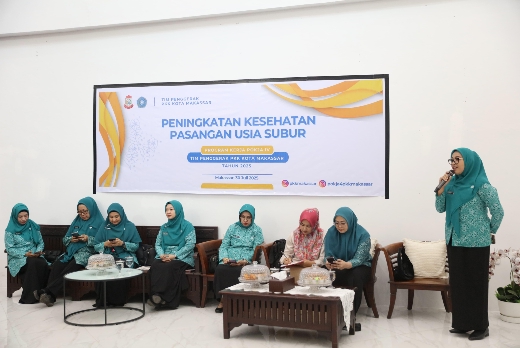 TP PKK Kota Makassar Gelar Sosialisasi Kesehatan Pasangan Usia Subur