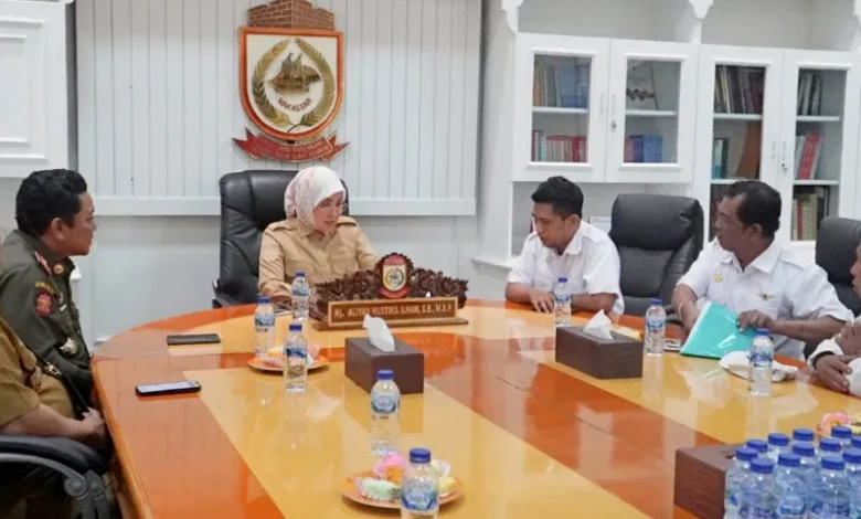 Aliyah Mustika Ilham Terima Audiensi Pasukan 08, Dorong Pengukuhan Sebelum Kolaborasi