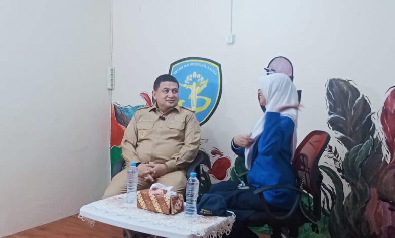 Wali Kota Munafri Resmikan Ruangan Podcast SMPN 3 Makassar