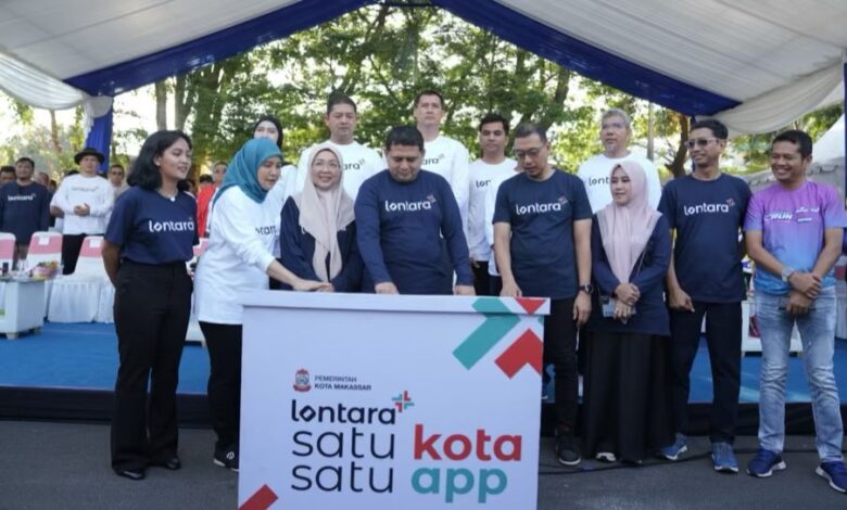 Pemkot Makassar, Resmi Launching Aplikasi Super Apps “LONTARA+” Permuda Pelayanan Publik