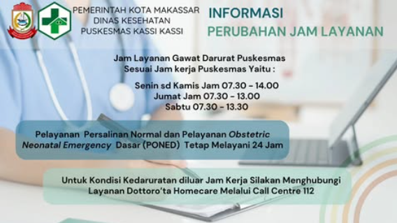 Dinas Kesehatan Makassar Sesuaikan Layanan Puskesmas Perkotaan, Perkuat Respons Gawat Darurat