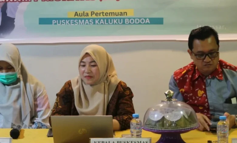 Puskesmas Kaluku Bodoa Mantapkan Sinergi Layanan Prioritas TB, Hipertensi, dan Diabetes