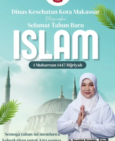 Kadis Kesehatan Makassar Sampaikan Harapan di Momen Tahun Baru Islam 1447 H