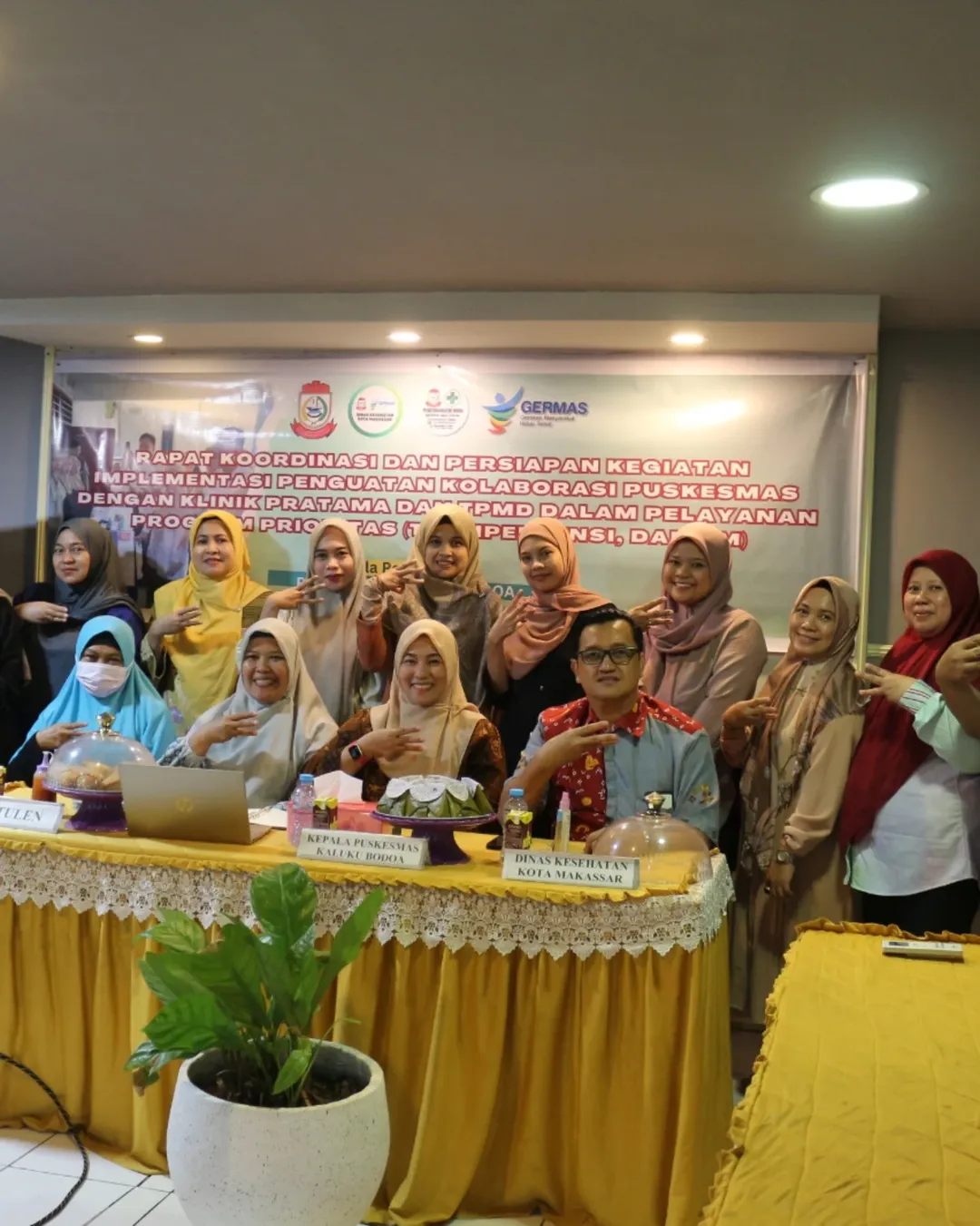 Kuatkann Kolaborasi, Puskesmas Kaluku Badoa Gelar Rakor dengan Klinik Pratama