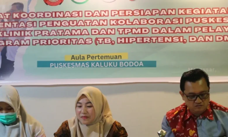 Kuatkann Kolaborasi, Puskesmas Kaluku Badoa Gelar Rakor dengan Klinik Pratama
