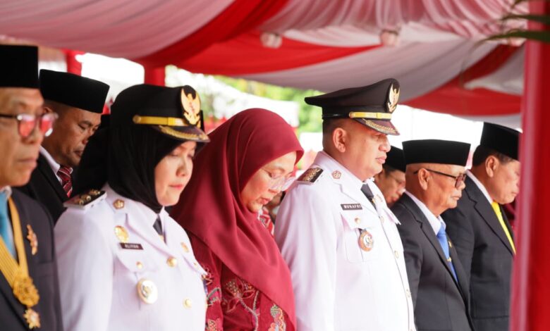 Wali Kota–Wawali Makassar Ikut Upacara HUT ke-80 RI di Rujab Gubernur