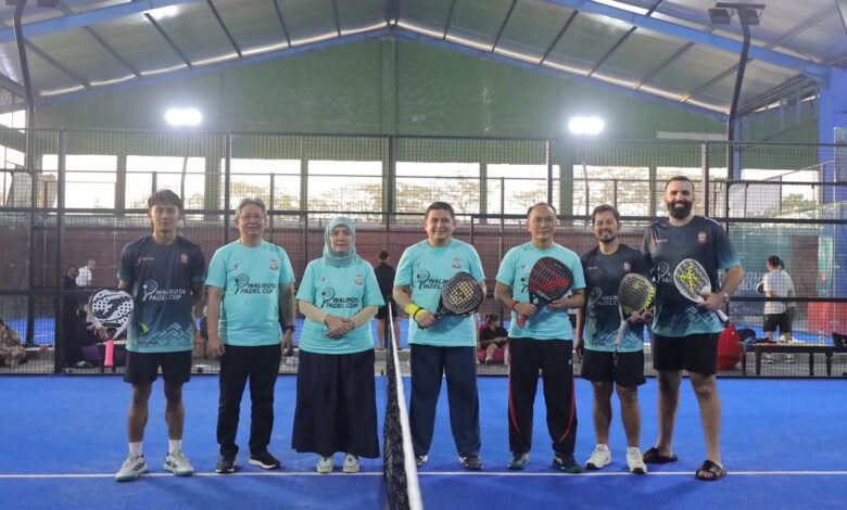 Aksi Seru Munafri & Prof. Zudan Warnai Penutupan Padel Cup di Makassar