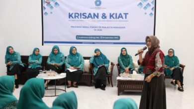 TP PKK Makassar Gelar Sosialisasi Krisan dan Kiat, Tekan Bahaya Narkoba dan Trafficking