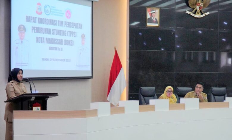 Rakor TPPS Makassar, Aliyah Mustika Ilham Serukan Kerja Nyata Atasi Stunting