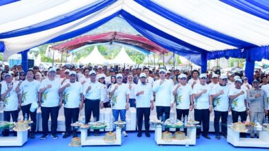 Gubernur Sulsel Bersama DPD dan Mentan RI Dorong Swasembada Pangan Lewat Pencanangan Bibit Jagung di Pangkep